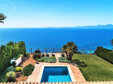 Villa Villa Paraíso Perdido, wifi, piscina, Bbq, aire acondicionado, garaje, increíble atardecer frente al mar