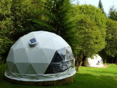 Luxury tent Inver Coille Campsite