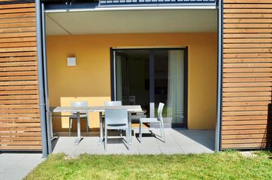 Апартаменты Sonniges Apartment in Herrieden mit Terrasse (HW1)