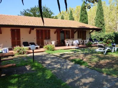 Hotel A semi-detached bungalow with AC near the coast of Tuscany
