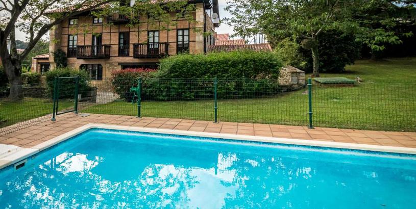 Дом отдыха Espectacular casa montañesa con piscina