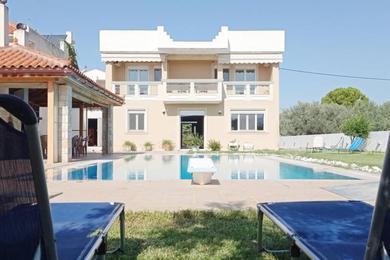 Вилла Villa IRENE Evia, 4 bdr, Pool, 500m to Beach