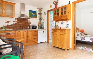 Holiday home One bedroom house with sea view enclosed garden and wifi at Vallehermoso 2 km away from the beach
