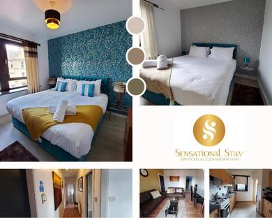 Апартаменты 4 Bedroom Apt at Sensational Stay Serviced Accommodation Aberdeen - Roslin Street