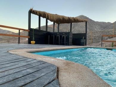 Chalet Casa mediterránea de montaña con piscina en Valle del Elqui