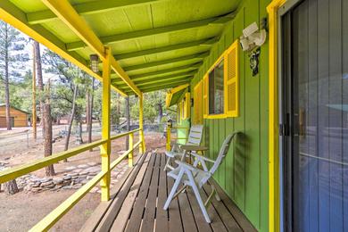Holiday home Bright Pine Cabin Direct Trail Access and Deck!