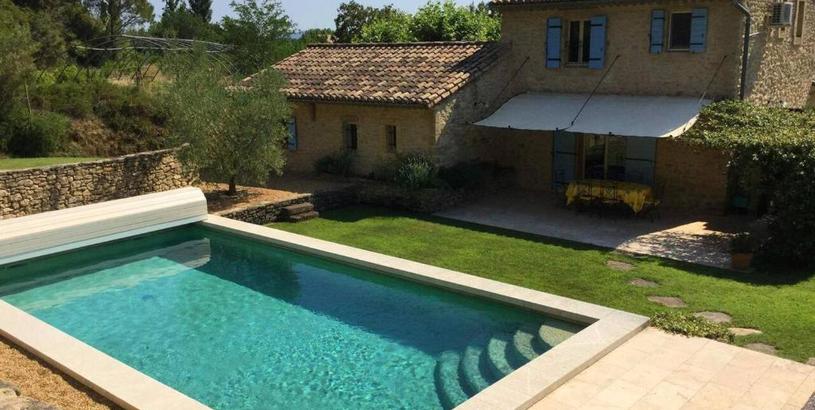 Villa Typique Mas Provençal avec piscine privée dans le Luberon à Cheval Blanc, 6 prs - LS2-350 ROUMANTICO