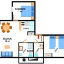 Apartments Appartement Aussois, 3 pièces, 6 personnes - FR-1-508-41