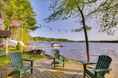 Hotel Rustic Poland Vacation Rental with Waterfront Deck!