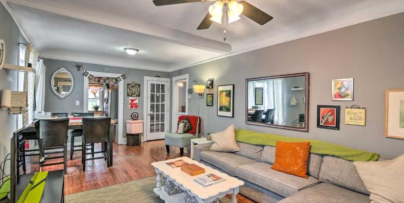 Holiday home Eclectic Escape with Sunroom - 2 Miles to Downtown!