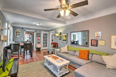  Eclectic Escape with Sunroom - 2 Miles to Downtown!
