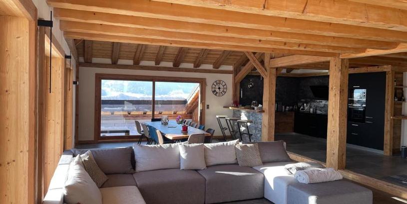 Chalet Chalet Familial Le Perray Alpine lodge, panoramic view