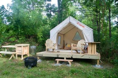 Tentrr Signature Site - Great Barrington Campsite - with Goats and Pool!