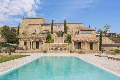 Вилла Saint-Privat-des-Vieux Villa Sleeps 19 Pool Air Con