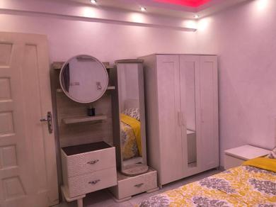 Апартаменты شقة غرفتين نوم + صالة صغيرة جديدة بالكامل للايجار مصر الجديدة القاهرة