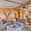Дом отдыха Spacious Cross Lake Cabin Treehouse and Sauna!