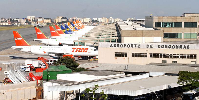 Аэропорт Конгоньяс (CGH), Сан-Паулу, Бразилия
