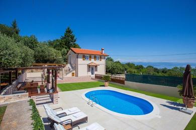 Villa Villa Olive with Pool and Sea View