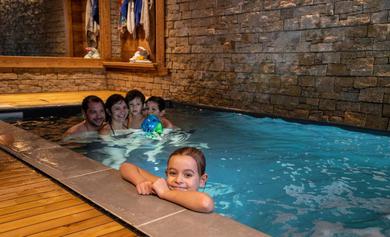 Gîte 5* piscine intérieure, sauna, à 20 mins des pistes de ski, à 300 m d’un Lac