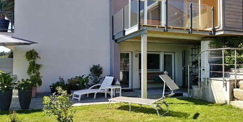 Apartments Ferienwohnungen Alpenblick mit Garten und Terrasse