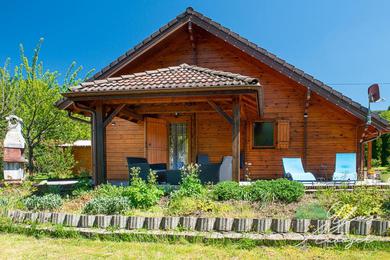 Шале Chalet La Calougeotte avec jardin clos et sauna privatif