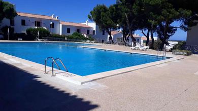 Apartment with 2 bedrooms in Arenal d'en Castell with shared pool terrace and WiFi