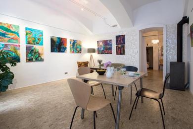 Апартаменты Apartment LAER Hundertwasserhaus