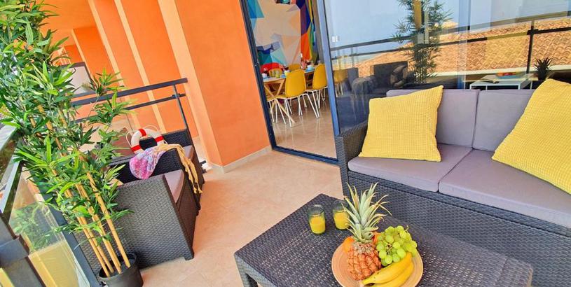Apartments Ferienwohnung INFINITY VIEW - Caleta Fuste, max 8 Personen - Meerblick - Glasfaserinternet