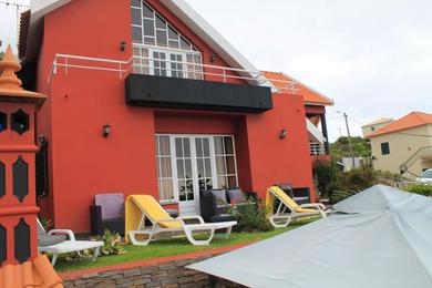 Дом отдыха House with 3 bedrooms in Ponta do Sol with wonderful sea view furnished garden and WiFi