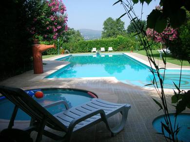 Вилла 2 bedrooms villa with shared pool jacuzzi and enclosed garden at Pedraca