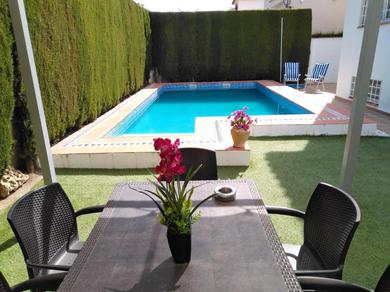 3 bedrooms chalet with private pool furnished terrace and wifi at Cullar Vega