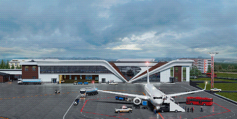 Cheboksary Airport (CSY), Cheboksary, Russia