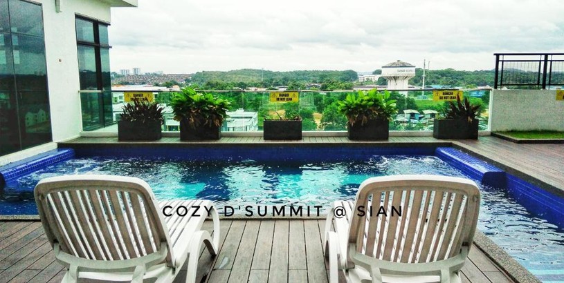 Апартаменты COZY D'Summit 2 Bedrooms @ 100mbps HIGH SPEED WIFI