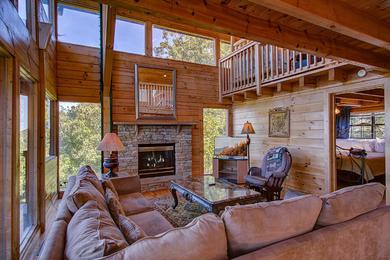 Holiday home Stairway · Stunning Cabin in the Stars- 100mile views!