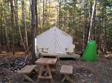Люкс-шатер Tentrr Signature Site - Deerwander Camp B