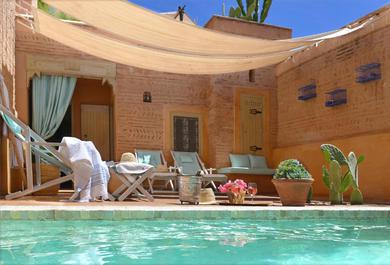 Magnificent Riad with its beautiful swimming pool