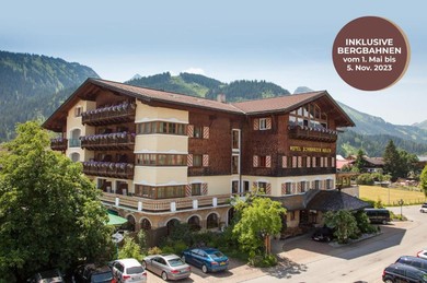 Отель Hotel Schwarzer Adler inklusive Sommerbergbahntickets