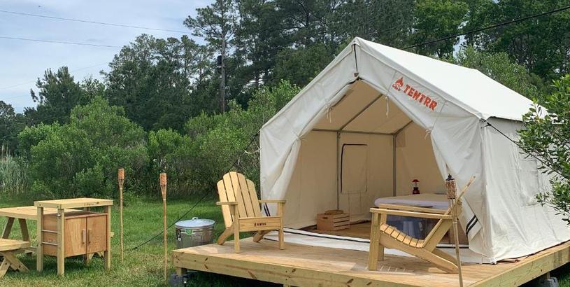 Luxury tent Tentrr Signature Site - Potomac Landing