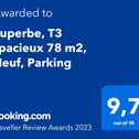 Apartments Superbe, T3 spacieux 78 m2, Neuf, Parking