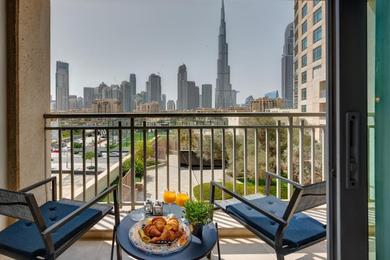 Дом отдыха Durrani Homes - Modern Living at Burj Views