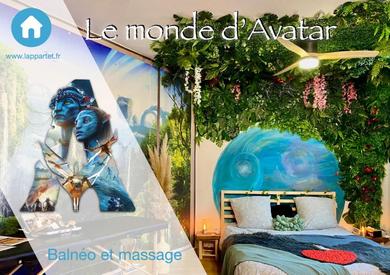 Apartments Le monde D avatar avec Balneo et table de massage