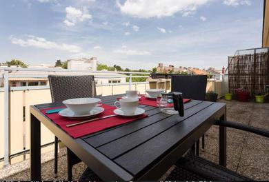 Апартаменты Apartment Visit Vienna Roof Terrace Morning Sun