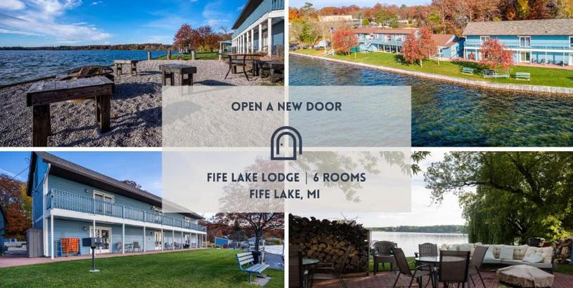 Апартаменты Fife Lake Lodge 6 Double Queen Rooms