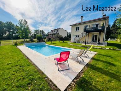 Дом отдыха Les Mazades à 10 min de Périgueux avec piscine chauffée, meublé de tourisme classé 3 étoiles