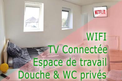 Apartments Semi studio - TV - WIFI - Salle de bain Privée