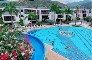 Apartments Apartasol en ciudadela santa fe vista a la piscina
