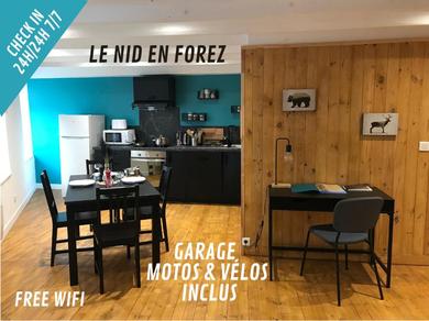 Апартаменты Le Nid en Forez - Bourg d'Usson