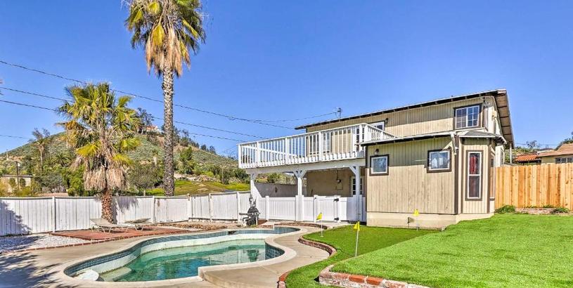 Hotel Lake Elsinore Vacation Rental with Private Pool