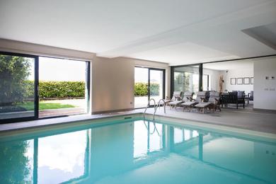 Apartments SUITE & POOL-Como Apartment-160 mt-Private Indoor Swimming-Pool