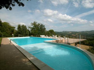 Дом отдыха Lavish Mansion in Citerna with Swimming Pool and Garden